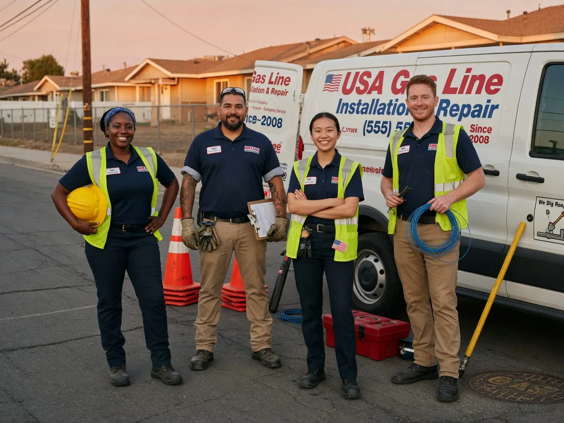 Gas Line Installation company in Arnold, CA